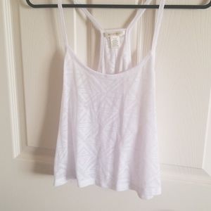 White Crop Top